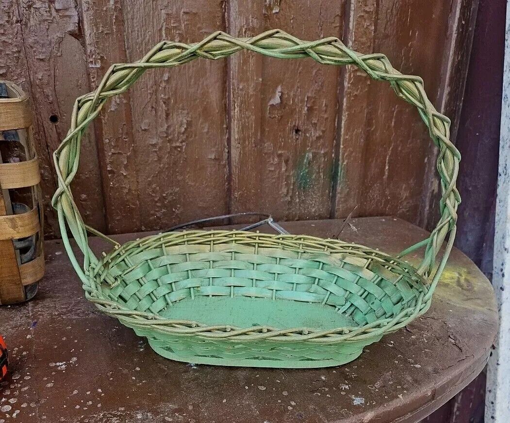 Vtg , Haad Wocen Authentic Adirondack Gathering Basket Country~14x11x9 MUST SEE