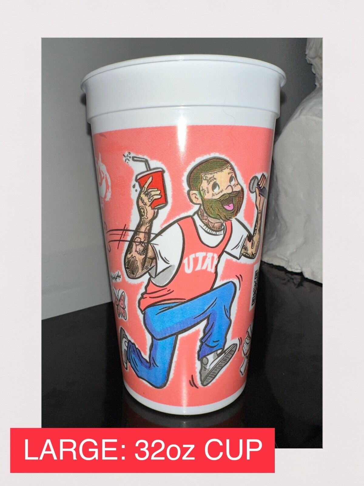 Raising Canes Post Malone Promotional Cup 4