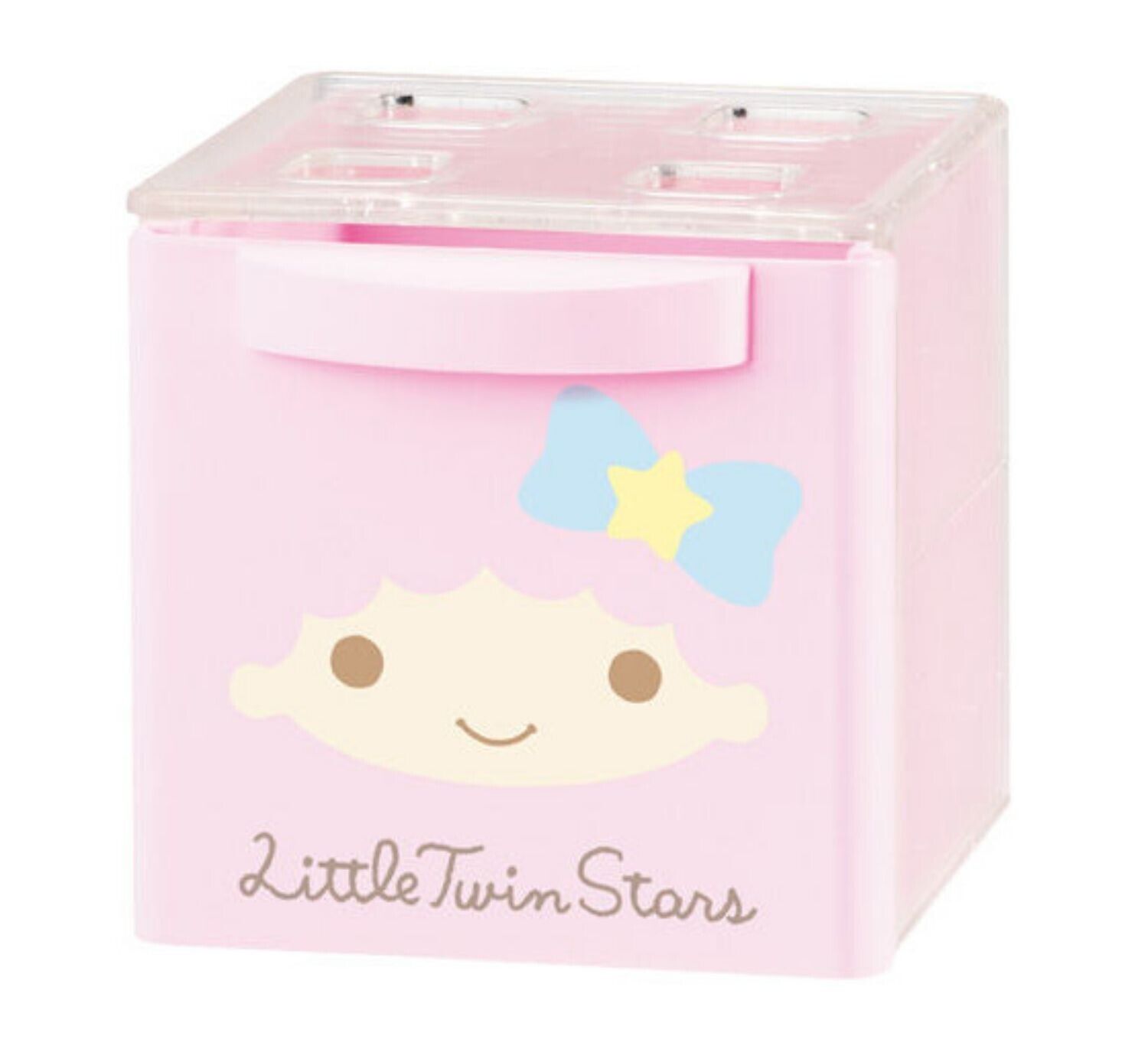 Sanrio Character Cute Cube Case / 3. Kiki Little TS / 6cm mini Storage Box Japan
