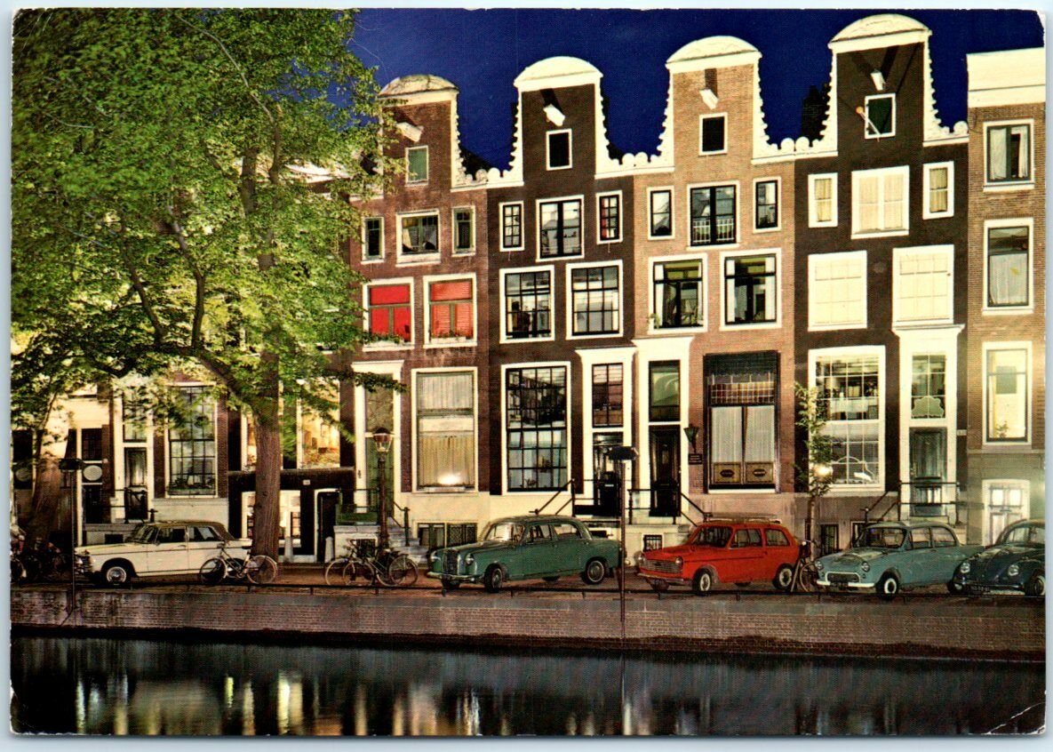 Postcard - Prinsengracht - Amsterdam, Netherlands