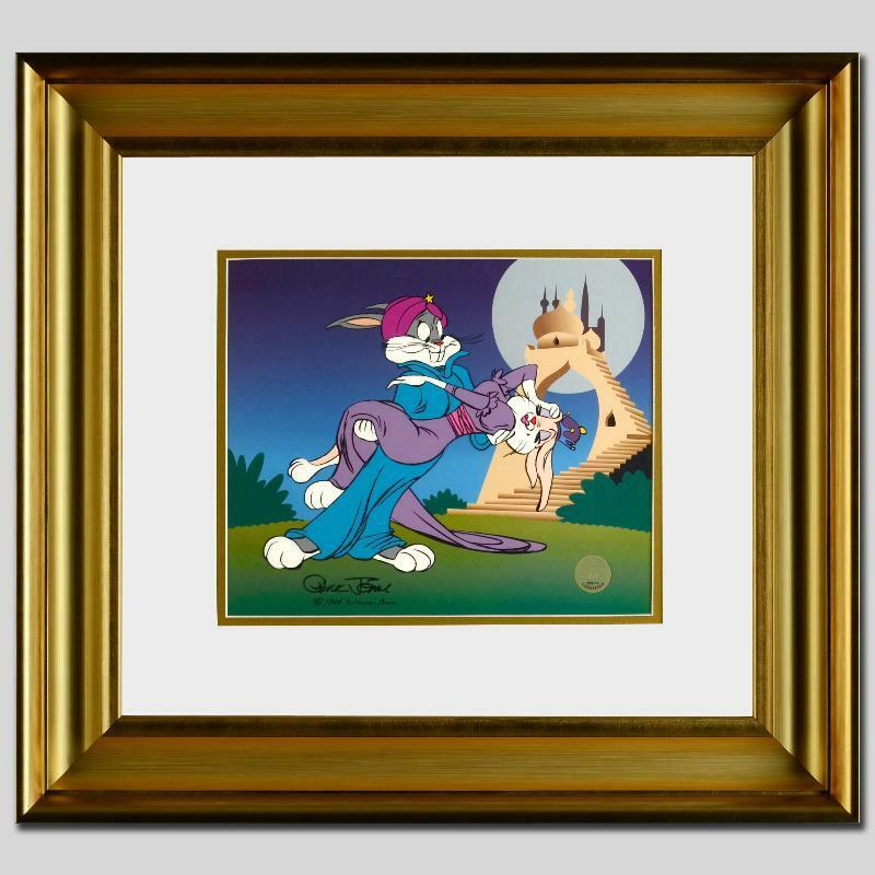 Chuck Jones SIGNED The Prince's Bride, Painted Limited Edition AP 14/50 Framed