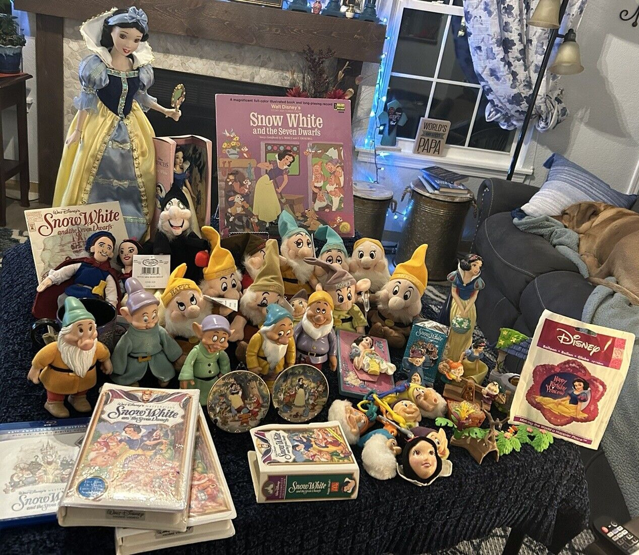 Large Extremely Rare Snow White Vintage Mint Collection
