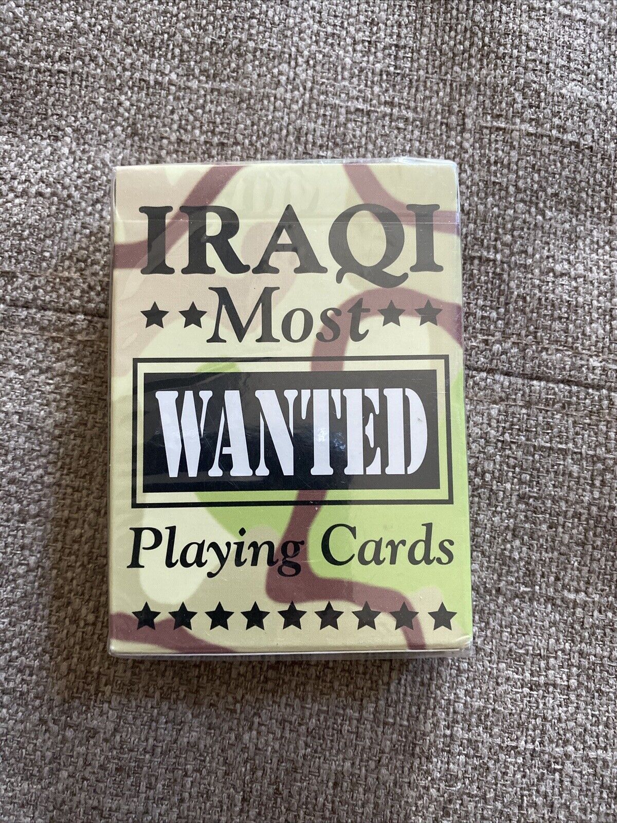 Bicycle Iraqi Most Wanted Playing Cards Hoyle New Sealed Desert Storm Made N USA