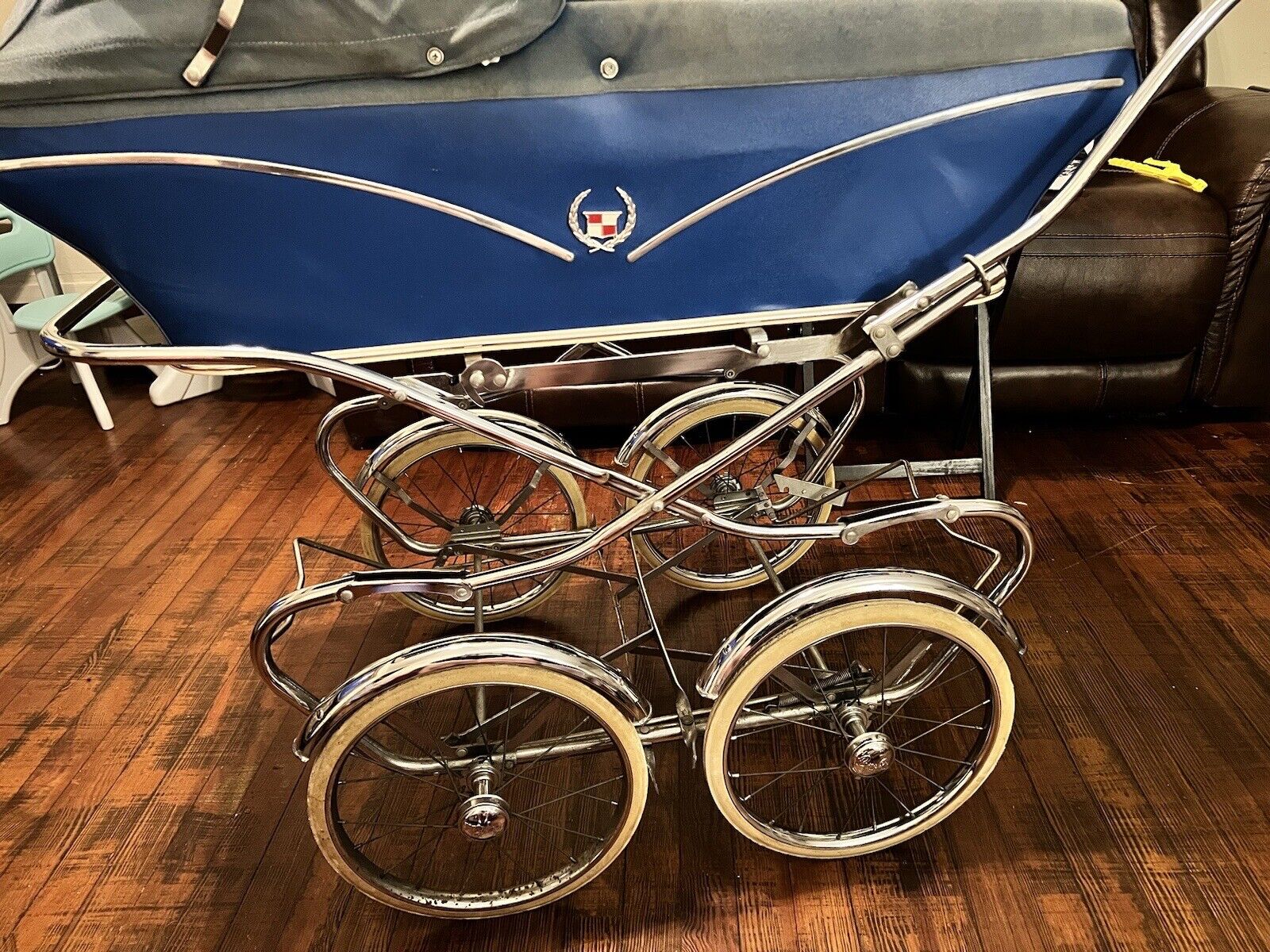 Vintage 1950s Baby Carriage Buggy Stroller Bilt Rite (Cadillac) 