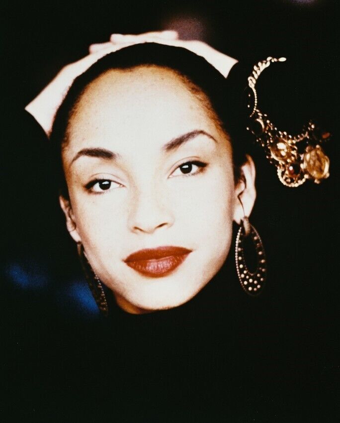 Sade Stunning Studio 8x10 inch real photo Hands In Hair