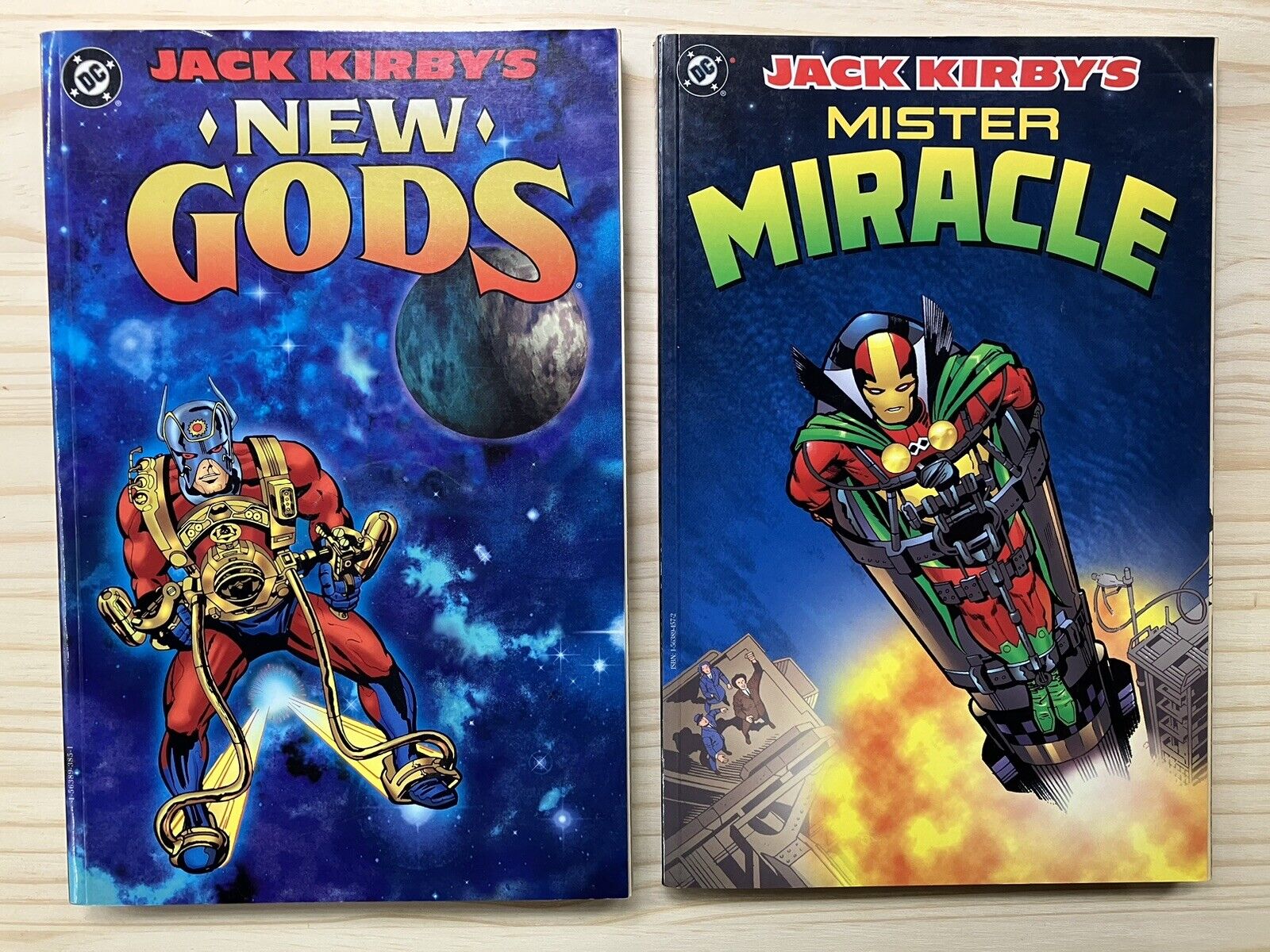 Jack Kirby (tpb LOT of 2) Mister Miracle, New Gods DC Comics 1998 *vintage*