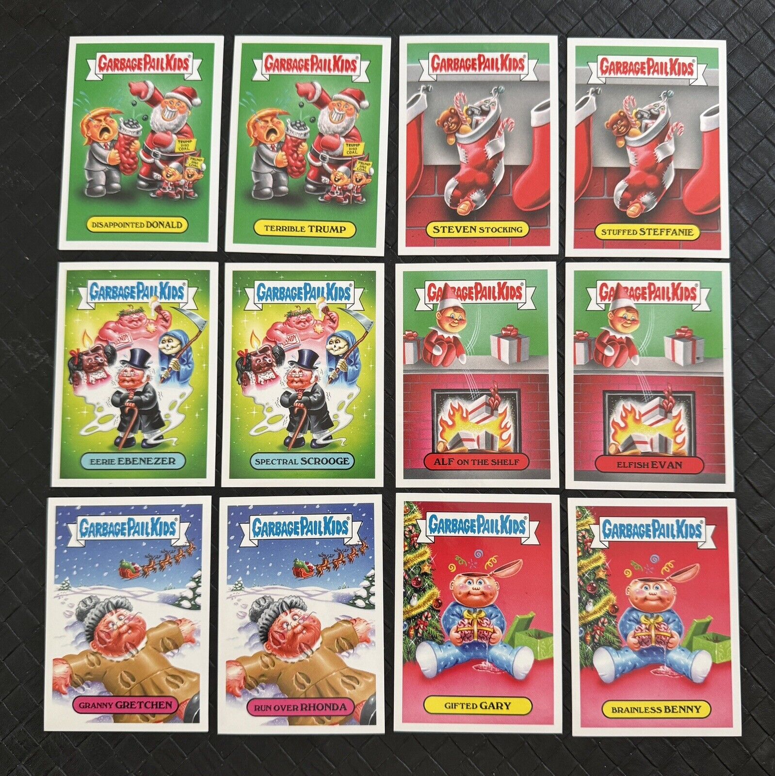 2016 Garbage Pail Kids CHRISTMAS STICKER SET (13 Cards). Only 279 Possible Sets