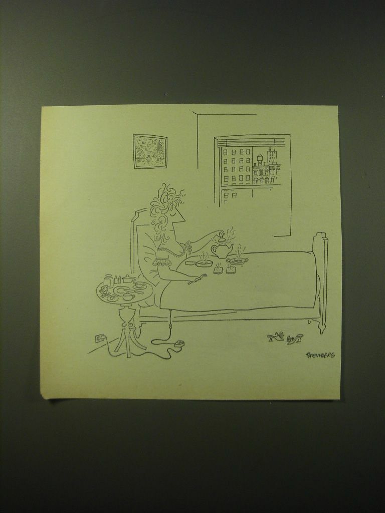 1948 Cartoon by Saul Steinberg