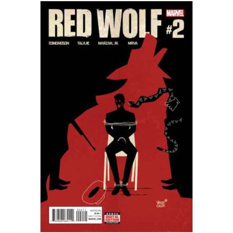 Red Wolf (2016 series) #2 in Near Mint condition. Marvel comics [z 