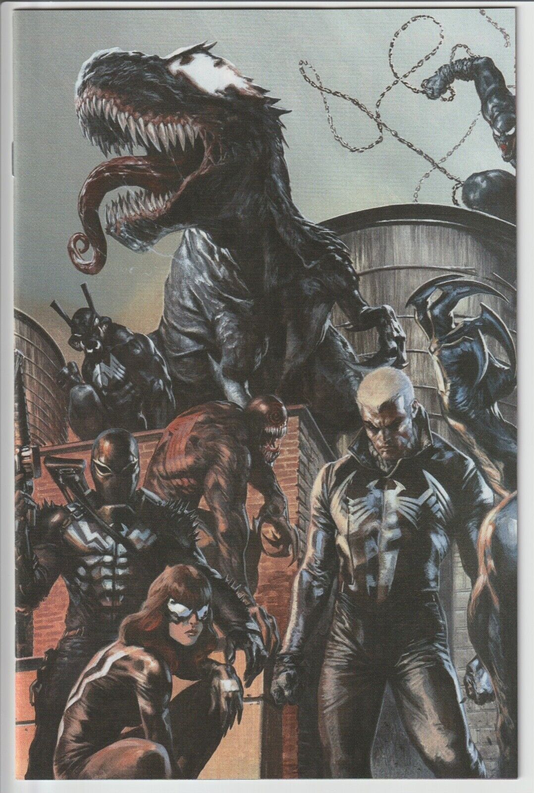 Death of Venomverse #4 (2023) 1:50 Gabriel Dell\'Otto Virgin Connecting Cover NM