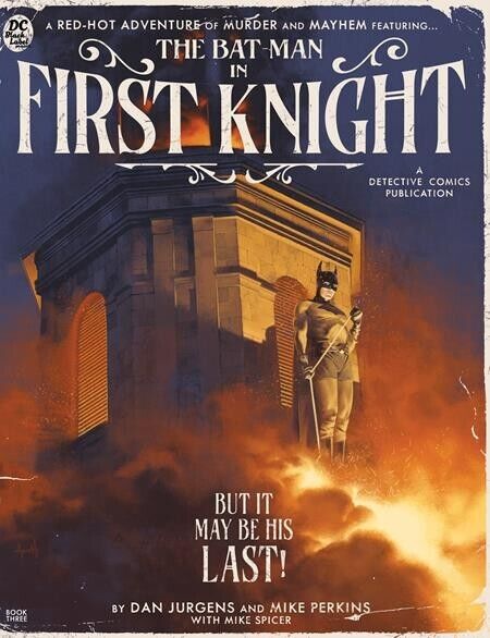 🦇 	THE BAT-MAN FIRST KNIGHT #3 (OF 3) CVR C MARC ASPINALL PULP *5/22/24 PRESALE
