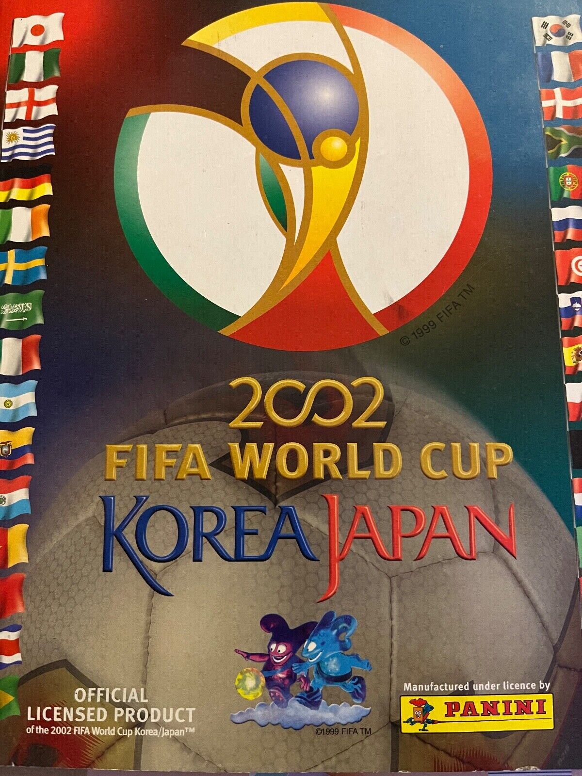 Panini FIFA World Cup Korea/Japan 2002 Choose Sticker #1 - 186 Part 1/3