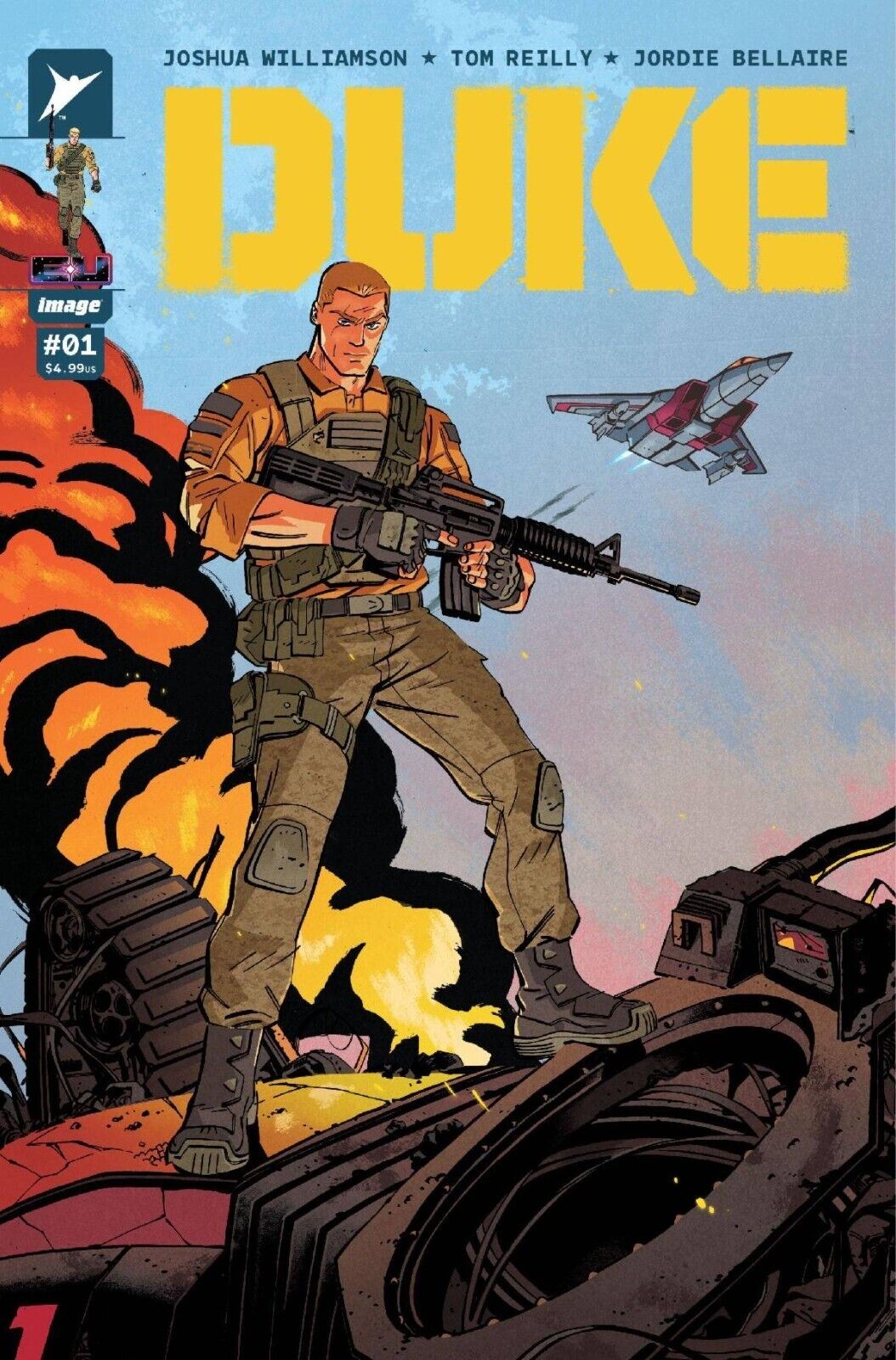 Duke #1 Cover A GI Joe Image Comics Comics 2023 1st Print NM