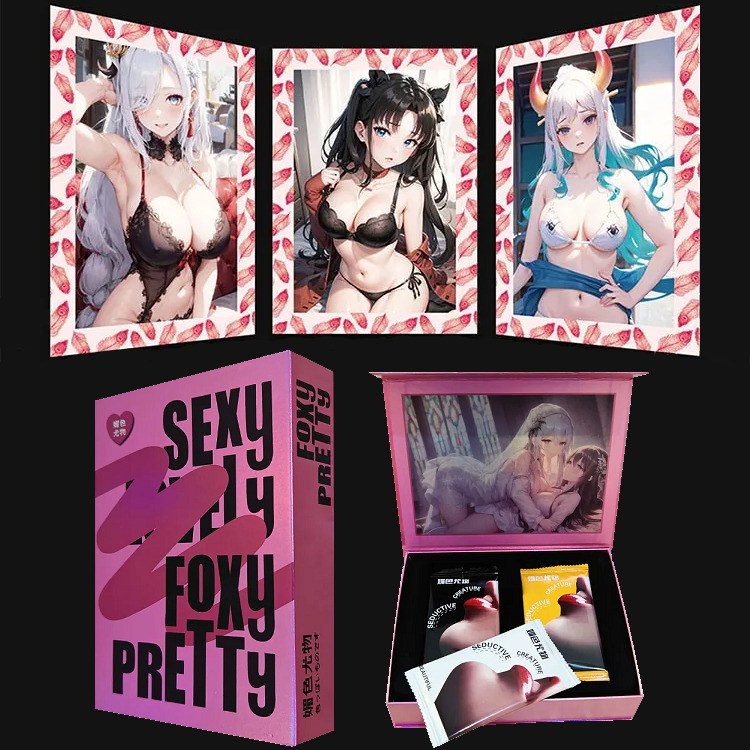US Foxy Pretty Goddess Premium Spicy Booster Box Anime Waifu Trading Cards NEW