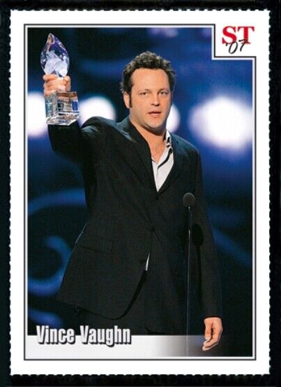 (one) VINCE VAUGHN People's Choice Awards 2007 Spotlight Tribute Card