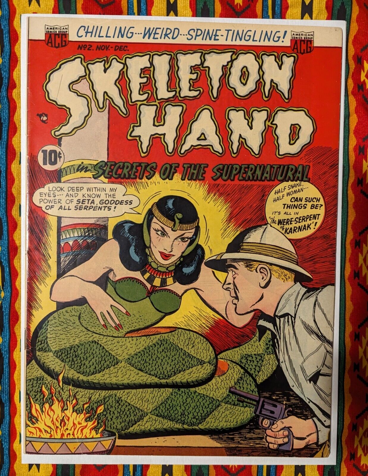 Skeleton Hand 2 / Pre-Code Golden Age / ACG / 1952