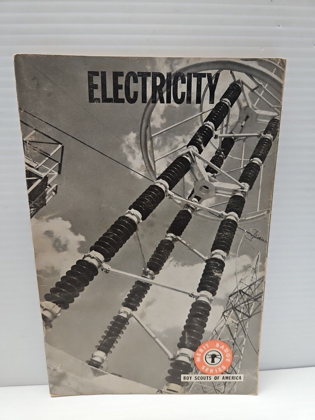 Vintage BSA Boy Scouts Electricity  Merit Badge Book Series 1956 CR \'71 Printing