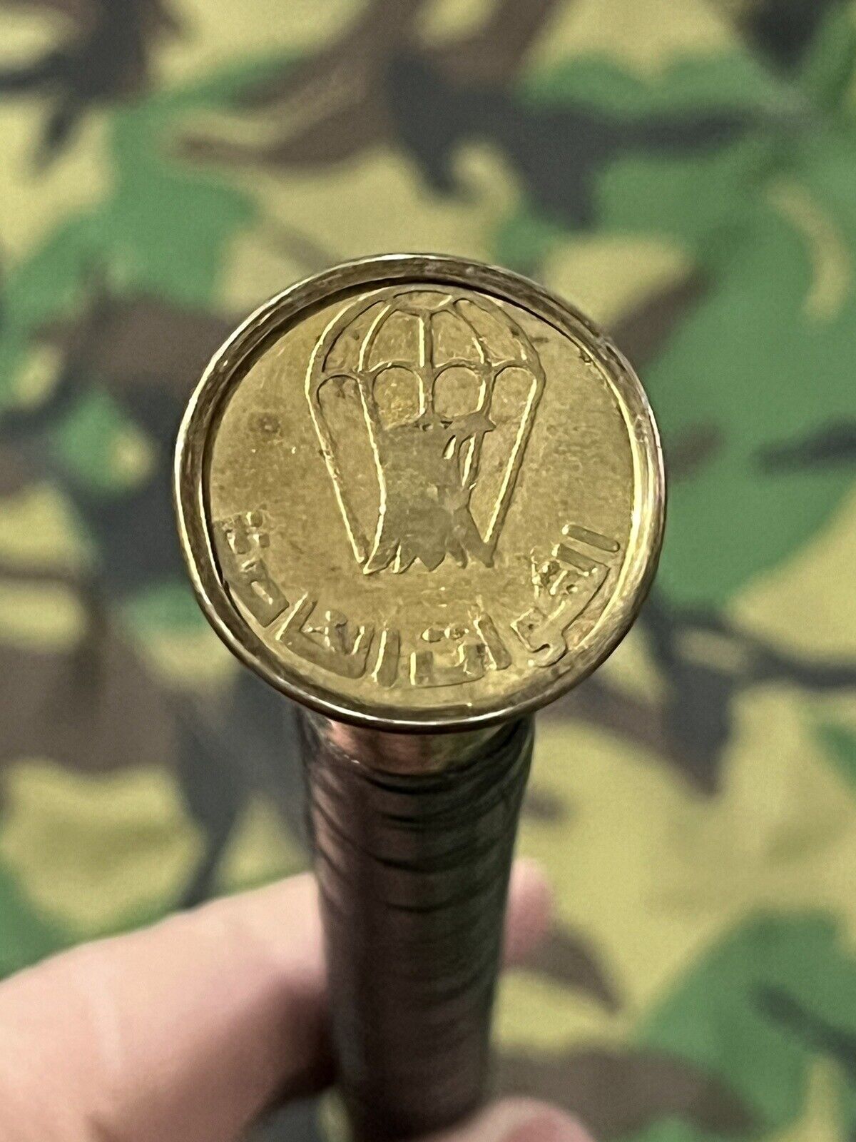 Iraq-Vintage Iraqi Special Forces Officer Swagger stick. Rare