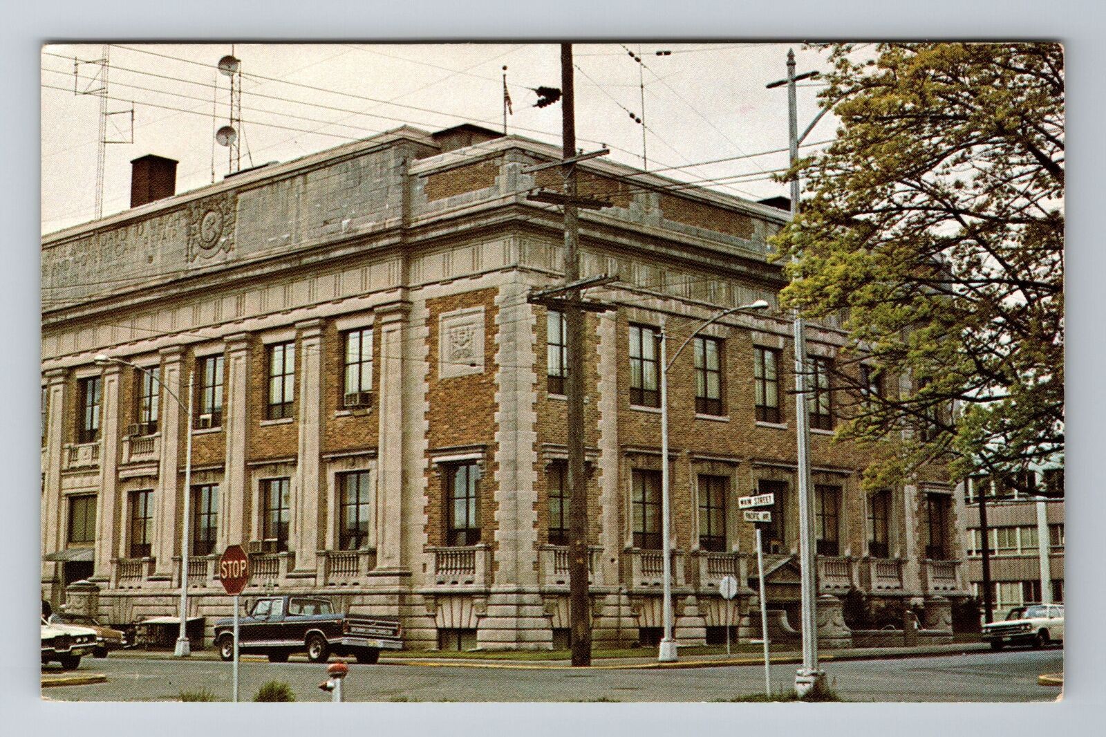 Chehalis WA-Washington, Lewis County Courthouse, Antique, Vintage Postcard