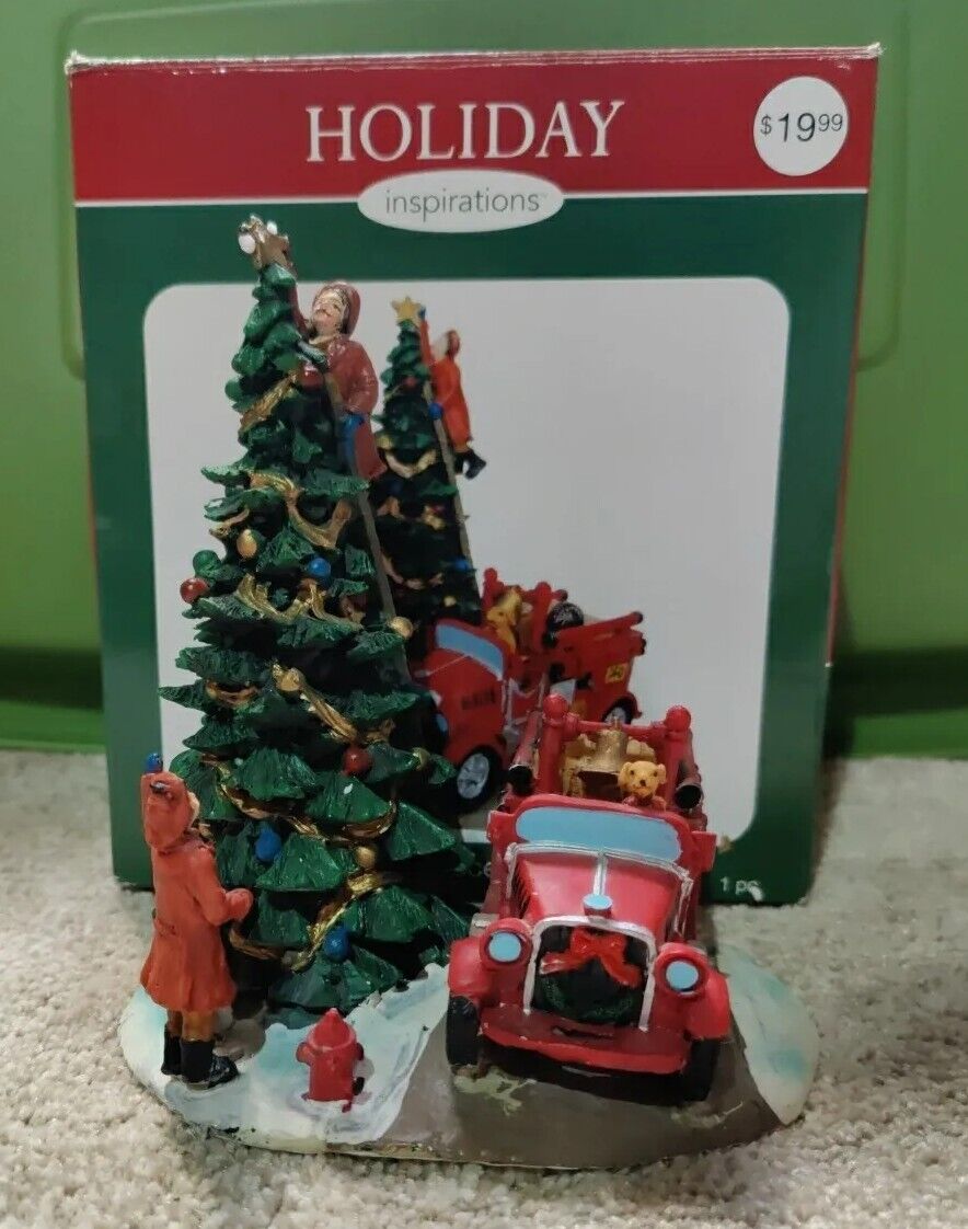 Christmas Holiday Inspirations Christmas Tree & Fire Truck 2008