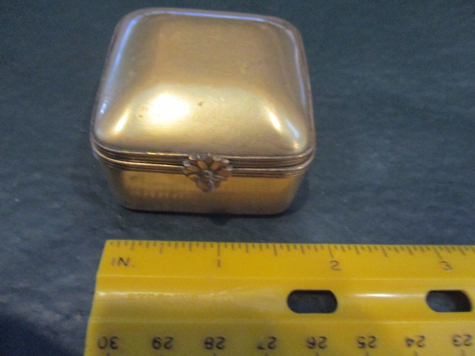 Vintage LIMOGES Porcelain & Gold Trinket Box