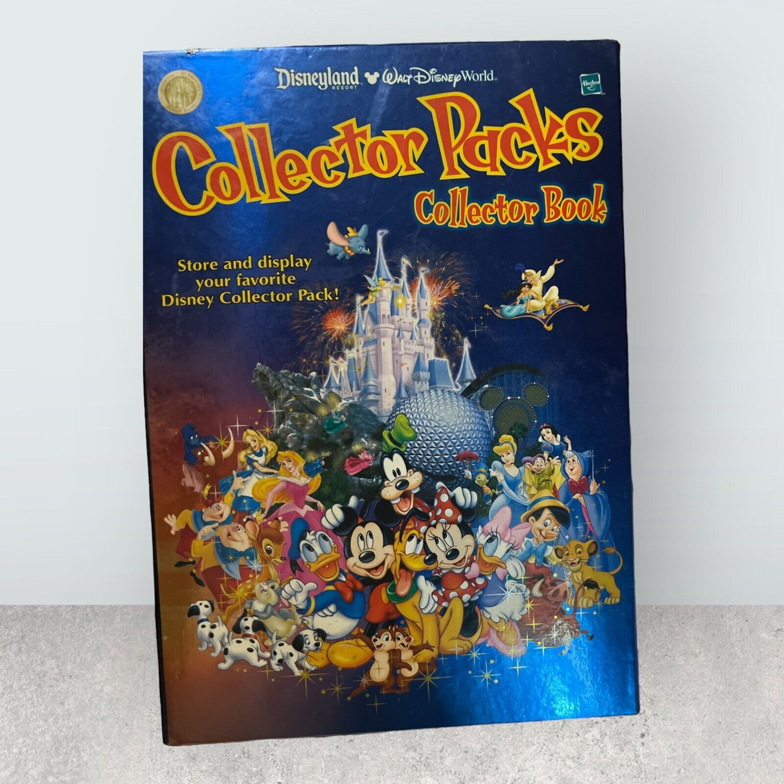 Hasbro Disney Collector Packs Collector Storage Book 18 Vintage Rare Figures