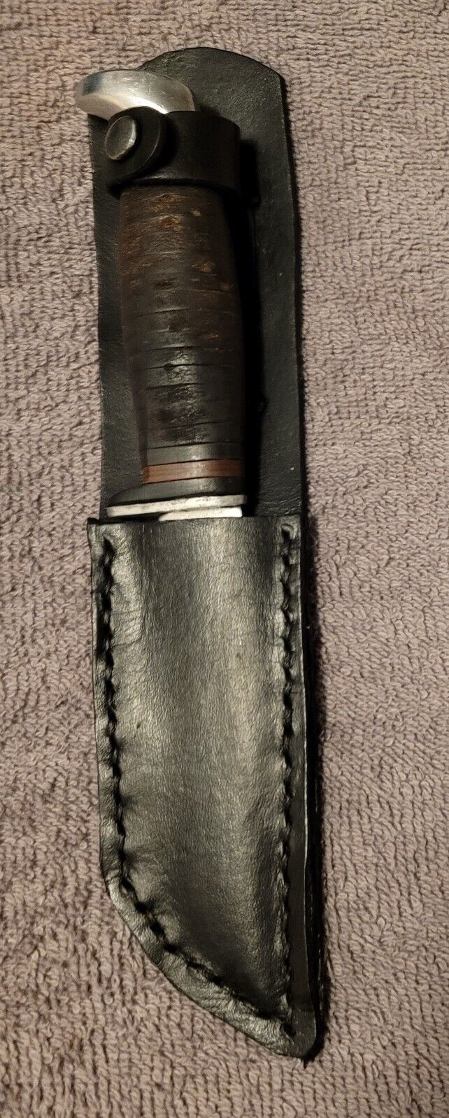 Vintage 1965-1980 CASE XX 364 SAB USA Fixed Blade Hunting Knife Original Sheath