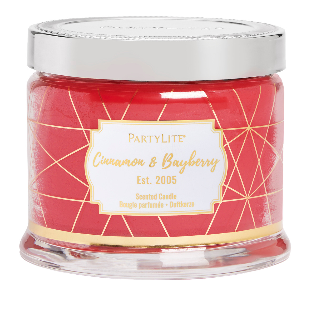 Partylite CINNAMON & BAYBERRY SIGNATURE 3-wick JAR CANDLE  BRAND NEW  