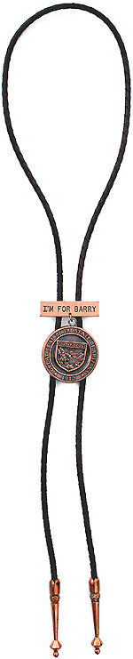 1964 Barry Goldwater Arizona Territory Centennial Campaign Bolo Tie (1279)
