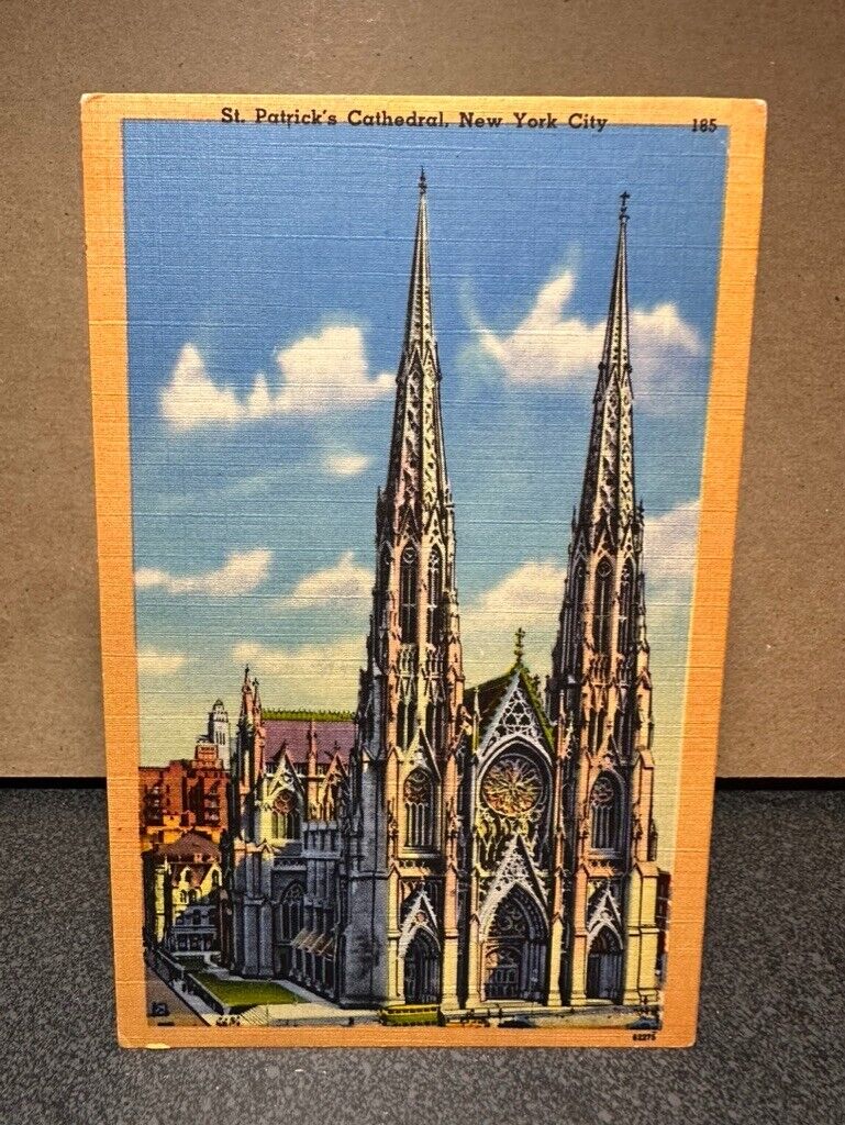 St. Patrick\'s Cathedral, New York City, 1949 USA Collectible Unposted Postcard