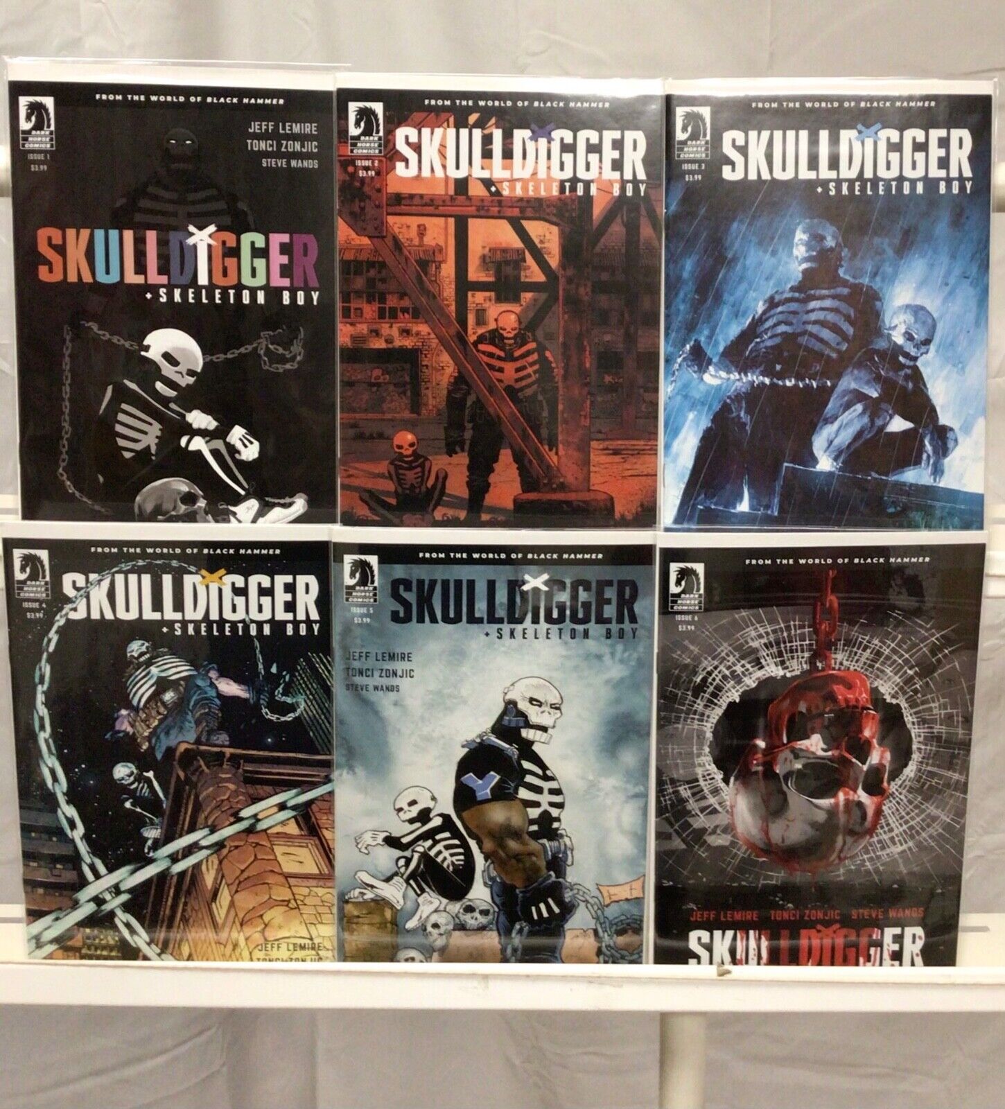Dark Horse Comics Skulldigger and Skeleton Boy #1-6 Complete Set VF/NM 2019
