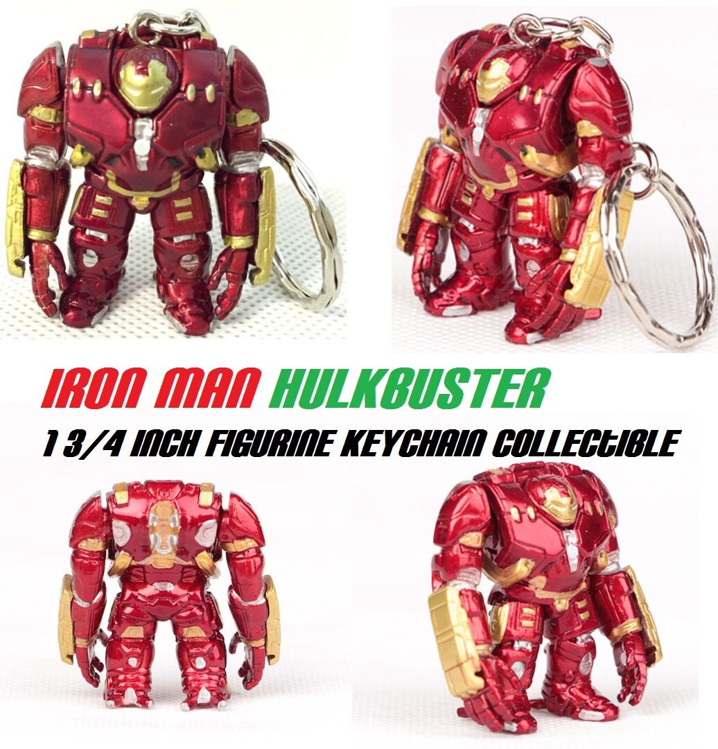 Iron Man Hulk Buster Hulkbuster AOU Infinity war thanos Avengers Figure Keychain