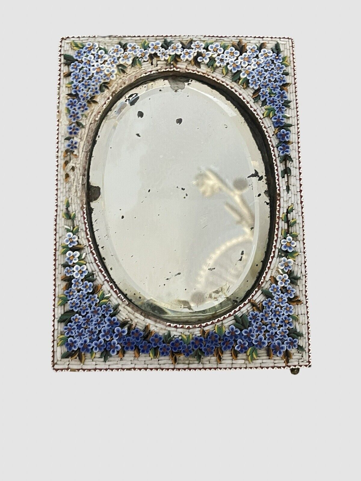 Antique Micro Mosaic Mirror