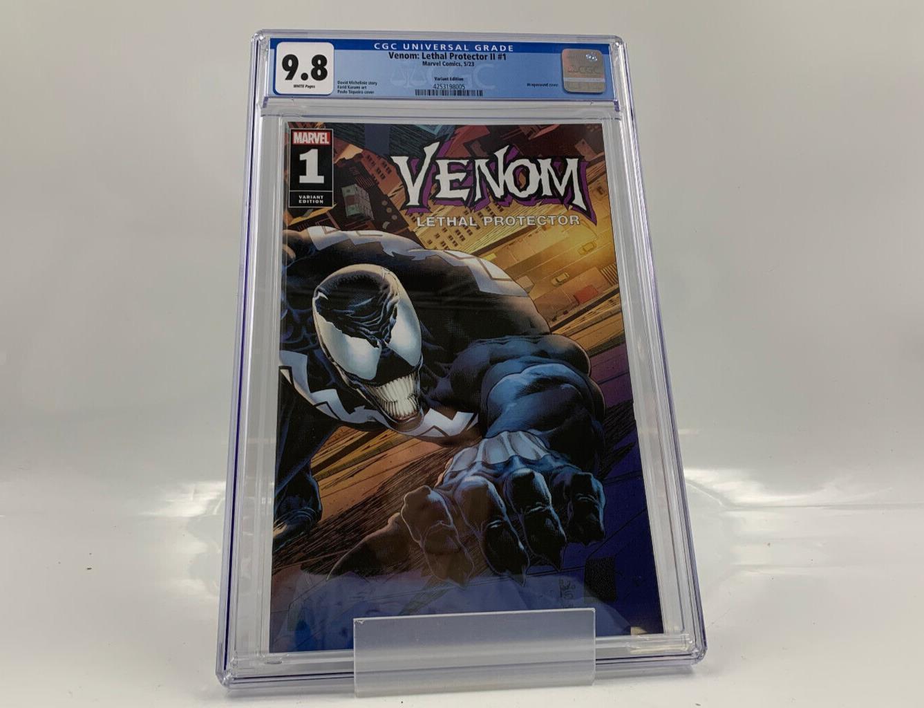 Venom: Lethal Protector II #1 CGC 9.8 Siqueira 1:25 Wraparound Marvel 2023