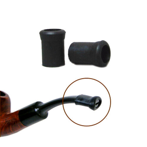 20Pcs Tobacco Pipe Mouthpiece Bit Rubber Cover Smoking Pipes Protective Sleeve b