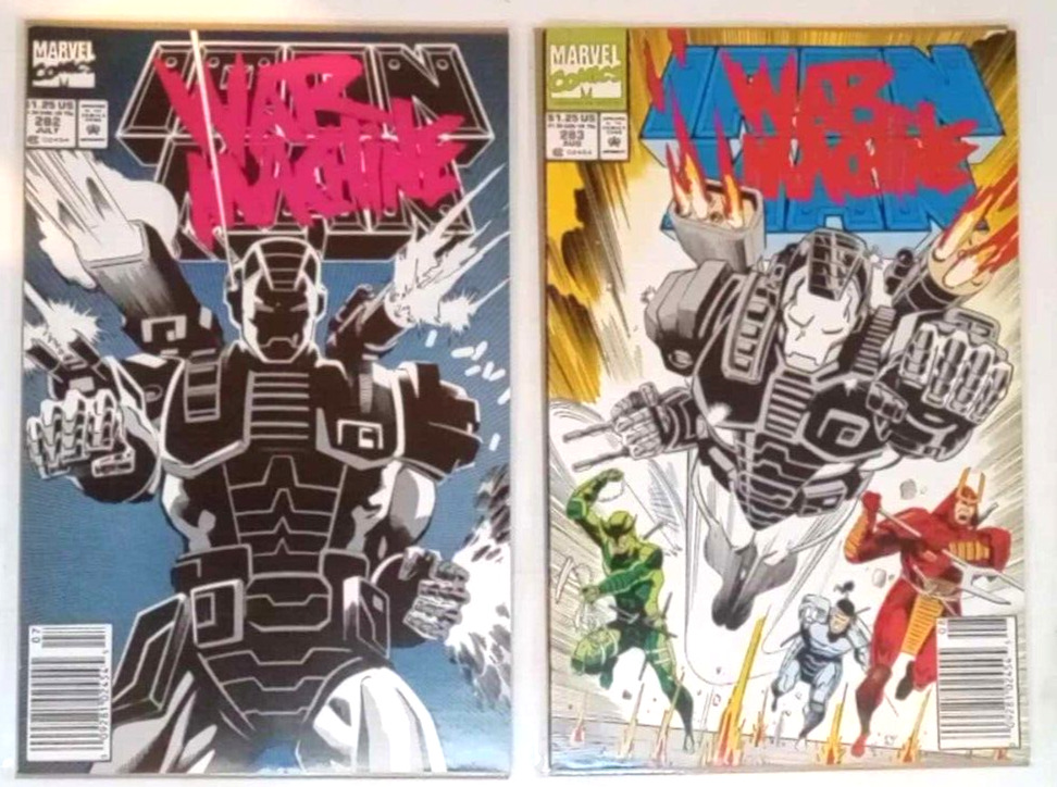 Iron Man #282 and 283 [Marvel Comics] First War Machine