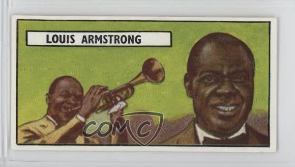 1965 Lyons Maid Famous People Louis Armstrong #38 11bd