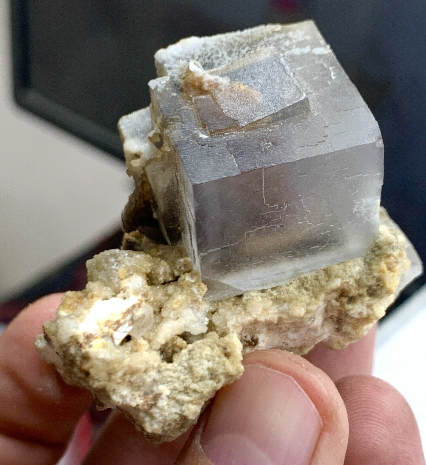 141 Grams Beautiful Fluorite Crystals Specimen From Pakistan