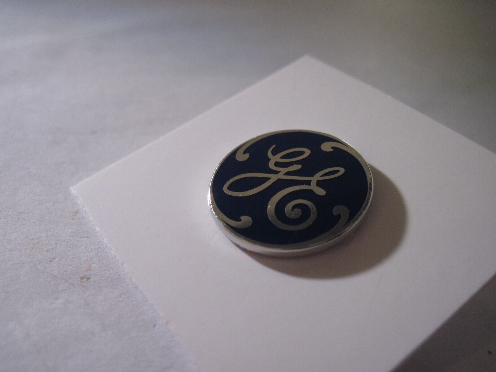 General Electric GE     logo lapel pin  