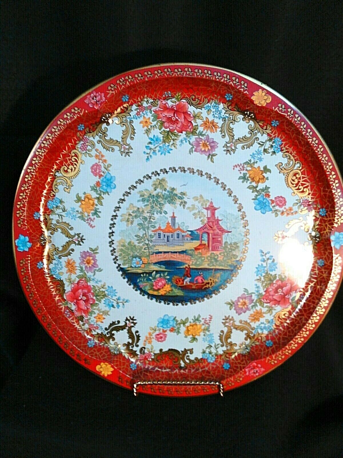 VINTAGE DAHER DECORATED WARE LARGE TRAY 12\