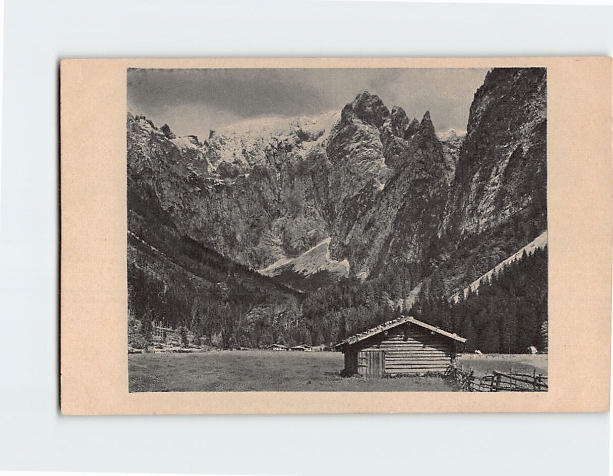 Postcard Scharitzkehl-Alm bei Berchtesgaden Germany