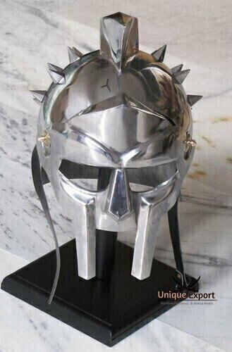 Medieval Roman Gladiator Armor Helmet Movie Replica Helmet Spartan Knight Helmet