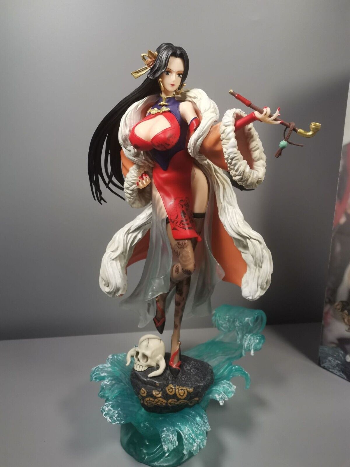 Large 38CM  Boa Hancock  Anime Figure statue Toy New in box Can take off