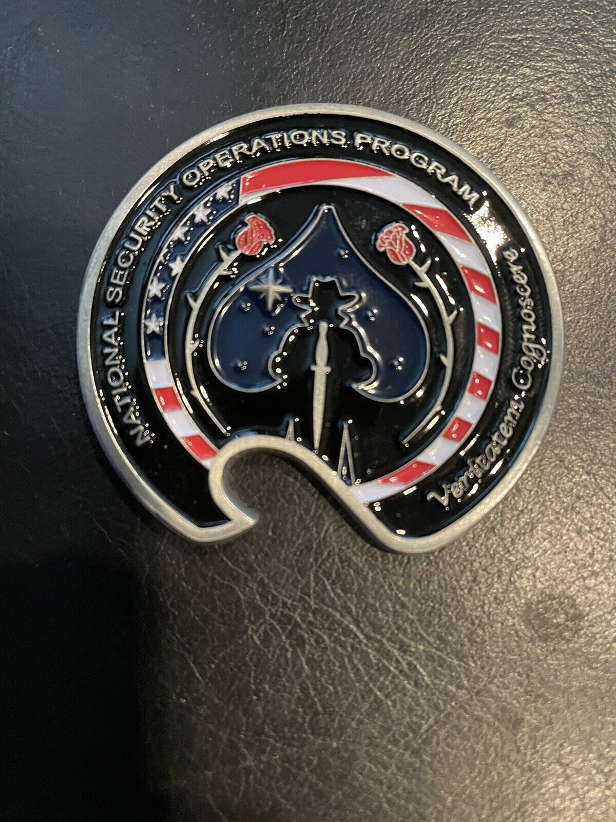 Extremely rare HSI/CIA challenge coin