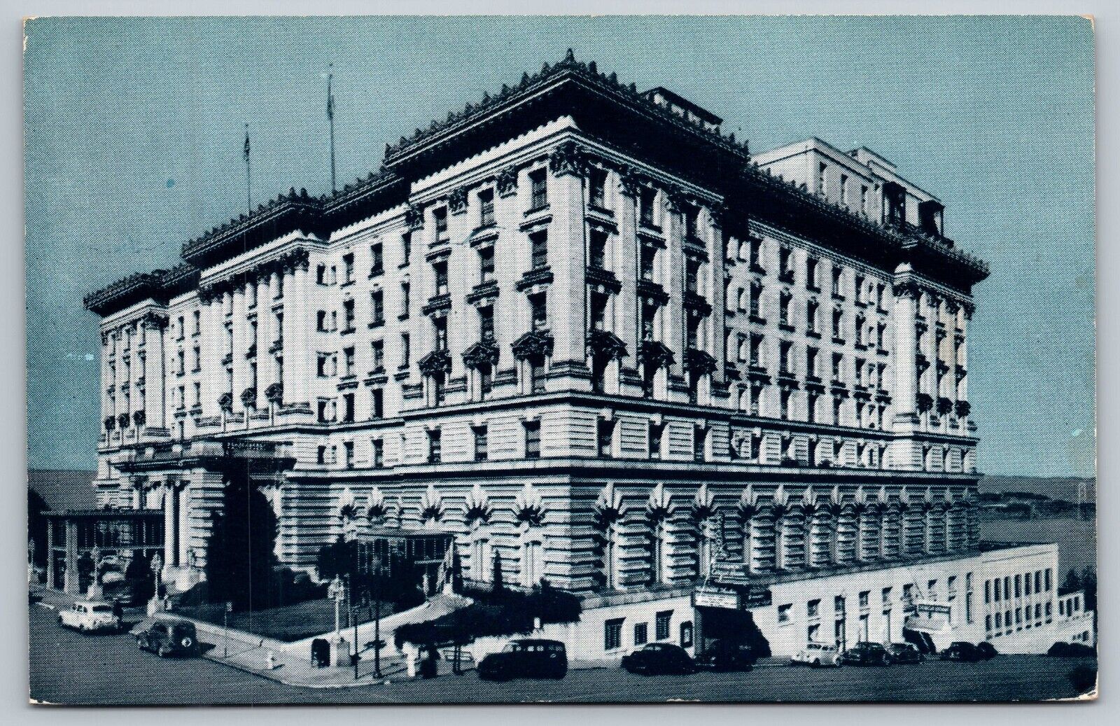 San Francisco CA-California, The Fairmont Hotel Antique, Vintage Postcard