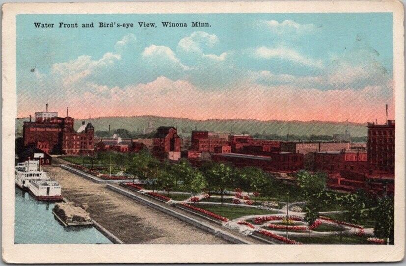 Winona, Minnesota Postcard \