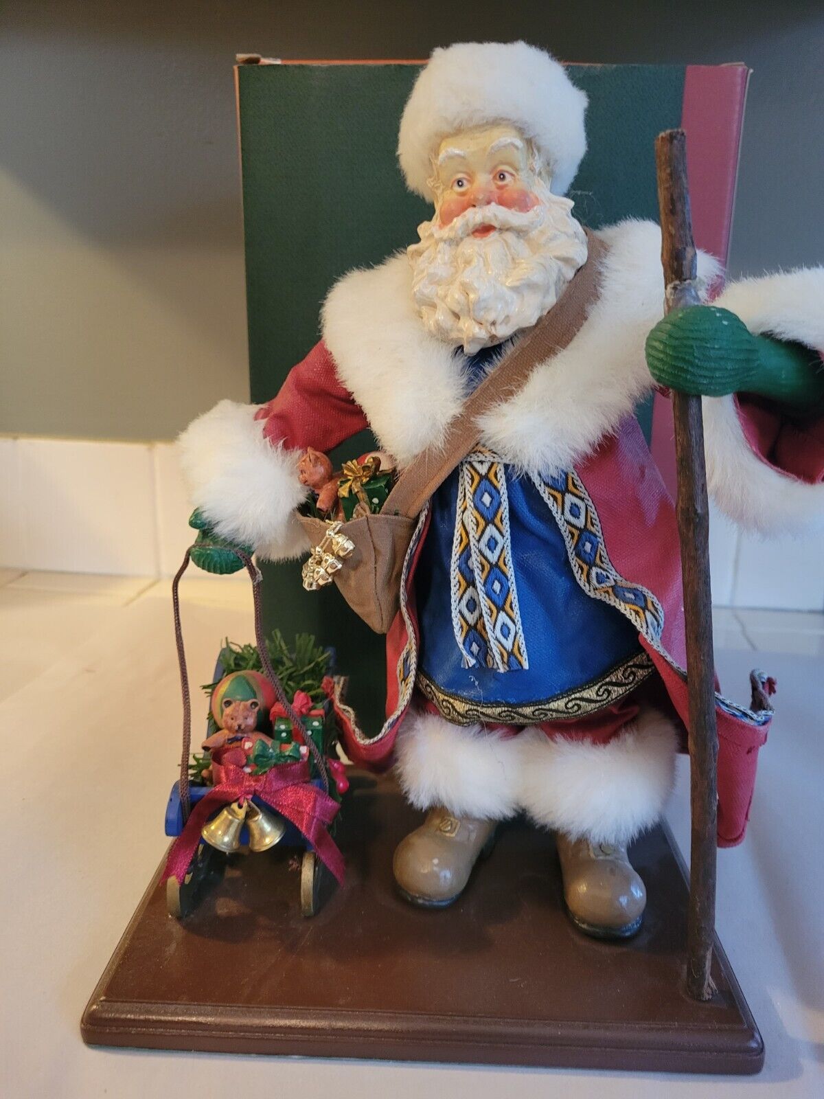 Santas from Around the World Russian Santa Vintage 1995 With Box