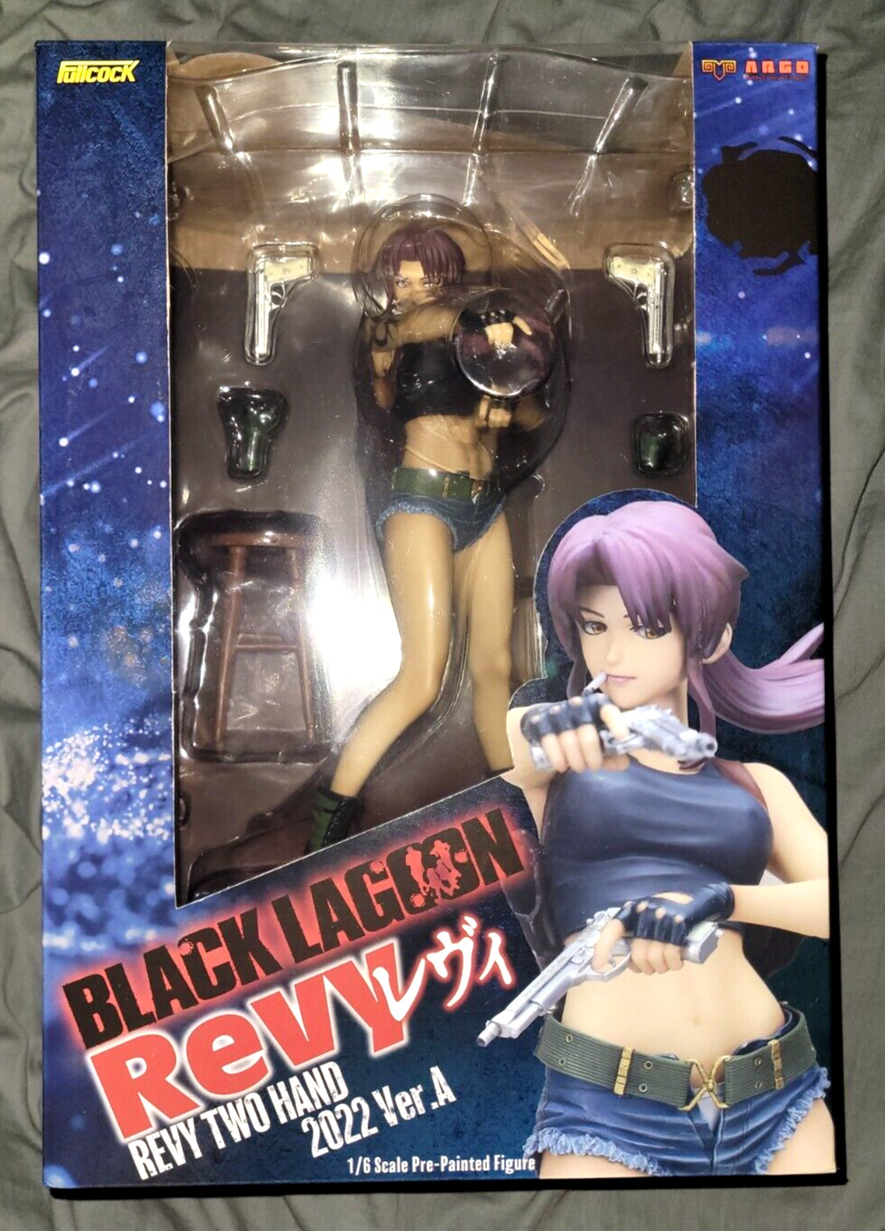 Black Lagoon- Revy 1/6 Scale Figure (Two-Handed Ver.)
