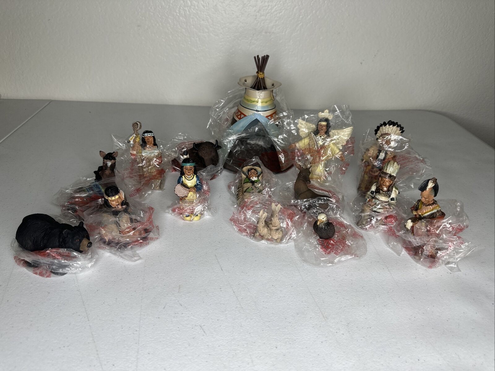 Vintage 2003 WMG Southwestern Native American Nativity Set - Rare Collectible