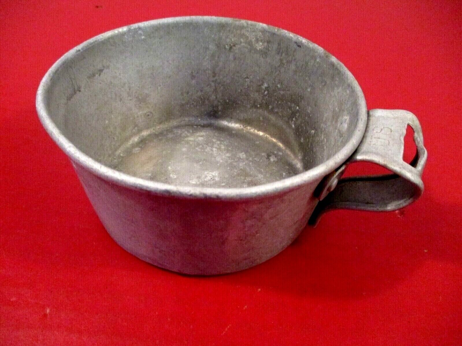 pre-WWI US Army Pattern 1908 Aluminum Mess or Drinking Cup - Marked US - RARE #2